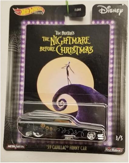 nightmare before christmas hot wheels
