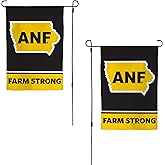 Desert Cactus University of Iowa UI Garden Flag – 19 x 12 inch Iowa Hawkeyes Banner, For Outdoor Display and Events (Design E)