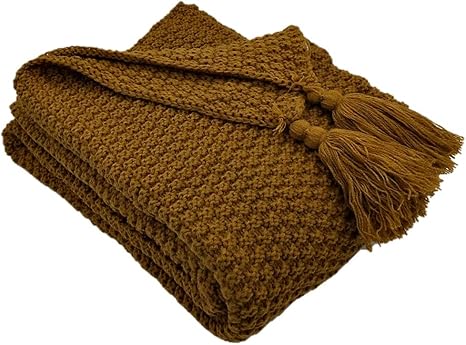 Amazon Goodkuru 北欧 ブランケット ひざ掛け 掛け毛布 ソファーカバー プレゼント 収納袋付き 105x150cm ブラウン ブランケット 毛布 オンライン通販