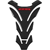 MFGZD for Honda CBR Motorcycle Tank Pad Gas Tank Protector(carbon) | For Honda CBR1000RR CBR650R CBR600RR CBR500RR CB650R CBR600 F1/F2/F3/F4 3D Waterproof Tank Pad Stickers Fuel Tank Protectors