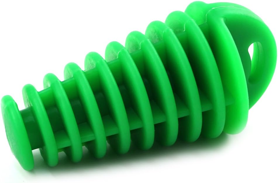 Motorcycle Exhaust Muffler Wash Plug Waterproof Plug 26-48MM Pit Dirt Bike ATV Scooter Quad Green
