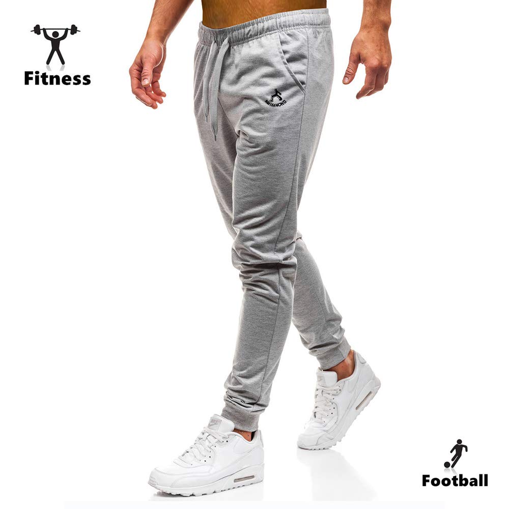 Men SAMZUEO Mens Running Jogger Pants 