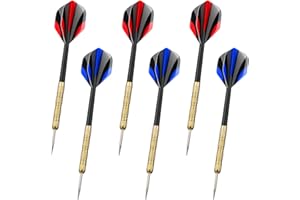 Steel Tip Darts Professional Darts Set Metal Dart Steel Tip Darts Dart Tool for Professional Exercises Entertainment 6 PCS