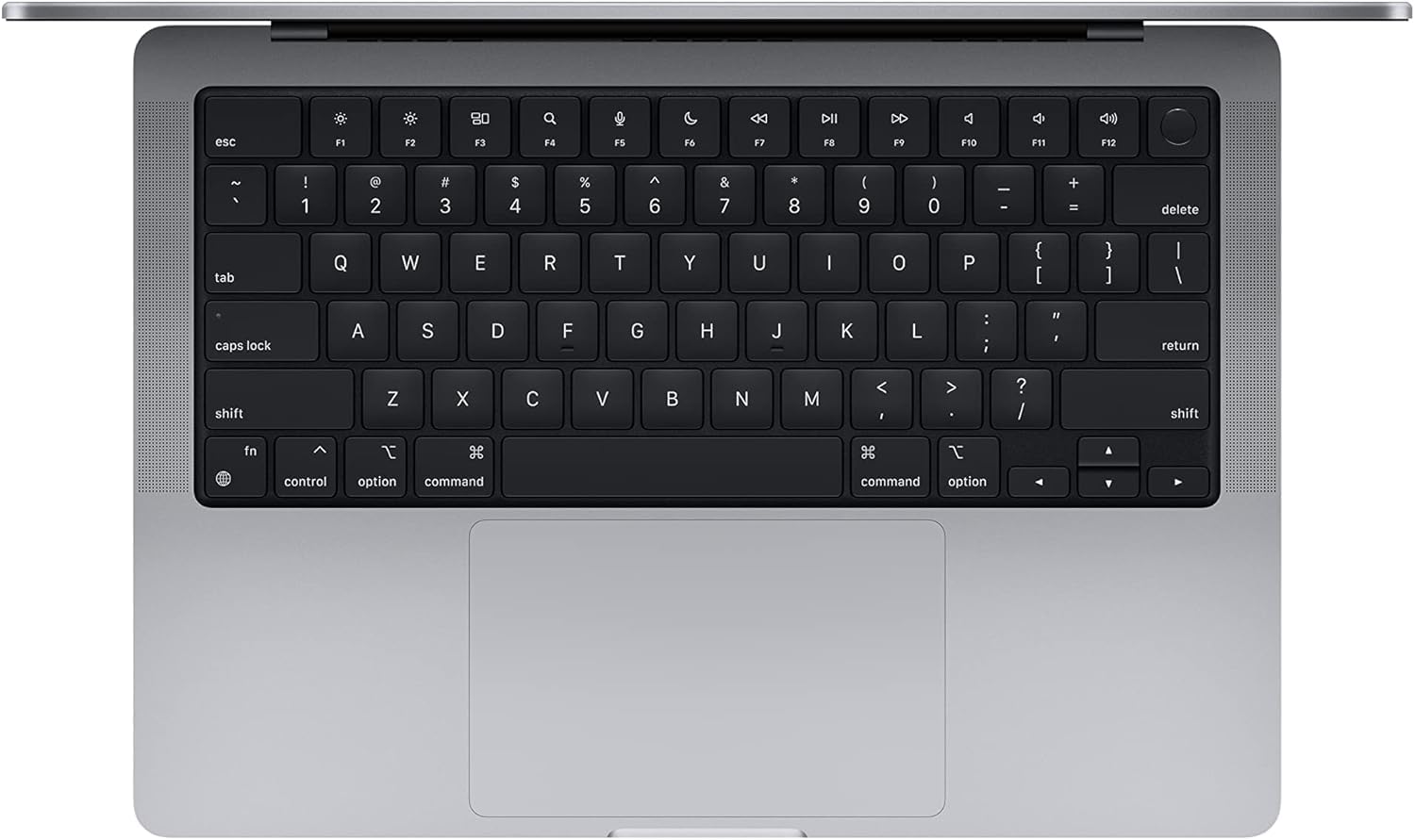 2021 Apple MacBook Pro with Apple M1 Pro (14-inch, 32GB RAM, 512GB SSD Storage) (QWERTY English) Space Grey (Renewed)