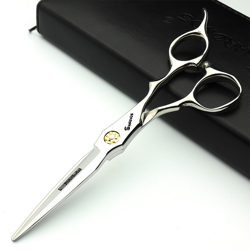 Japan 440C 5.5/6 inch Hair Professional Stylist Bearing Scissors - Salon Studio Modeling Tools - Thinning Scissors + Flat Shear โ image 1