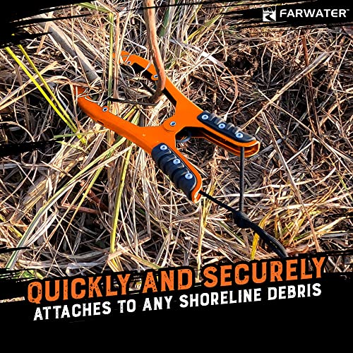 FARWATER Canoe Anchor Grip Boat, Float Tube & Kayak Fishing