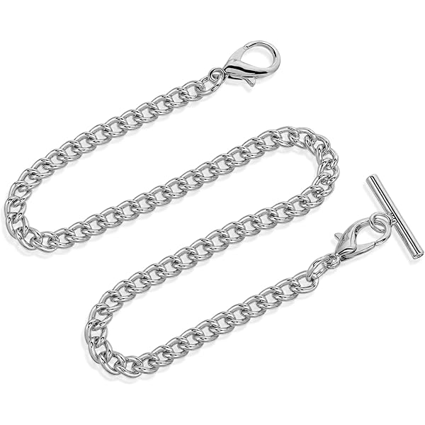 Amazon.com: TREEWETO Pocket Watch Vest Chain 14.7 inch (37.5 cm