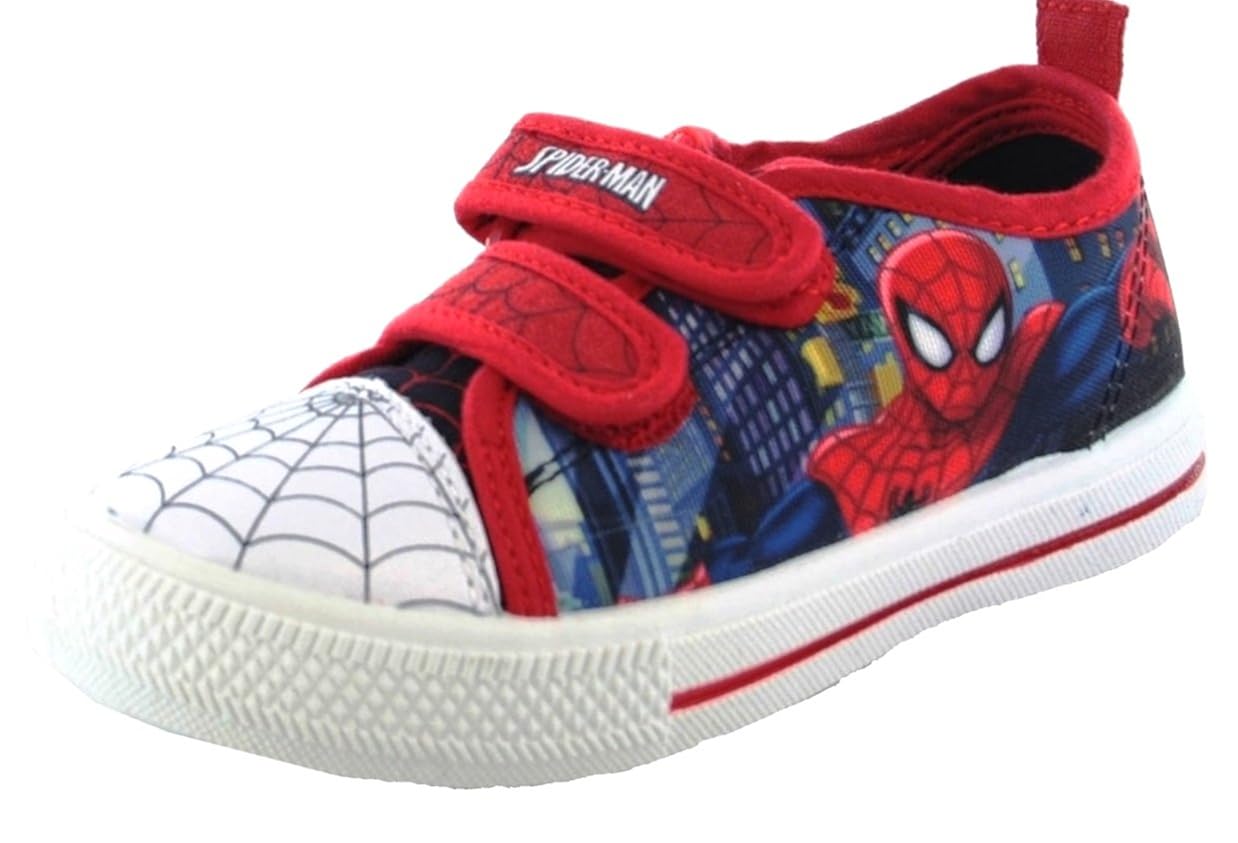 spiderman canvas shoes
