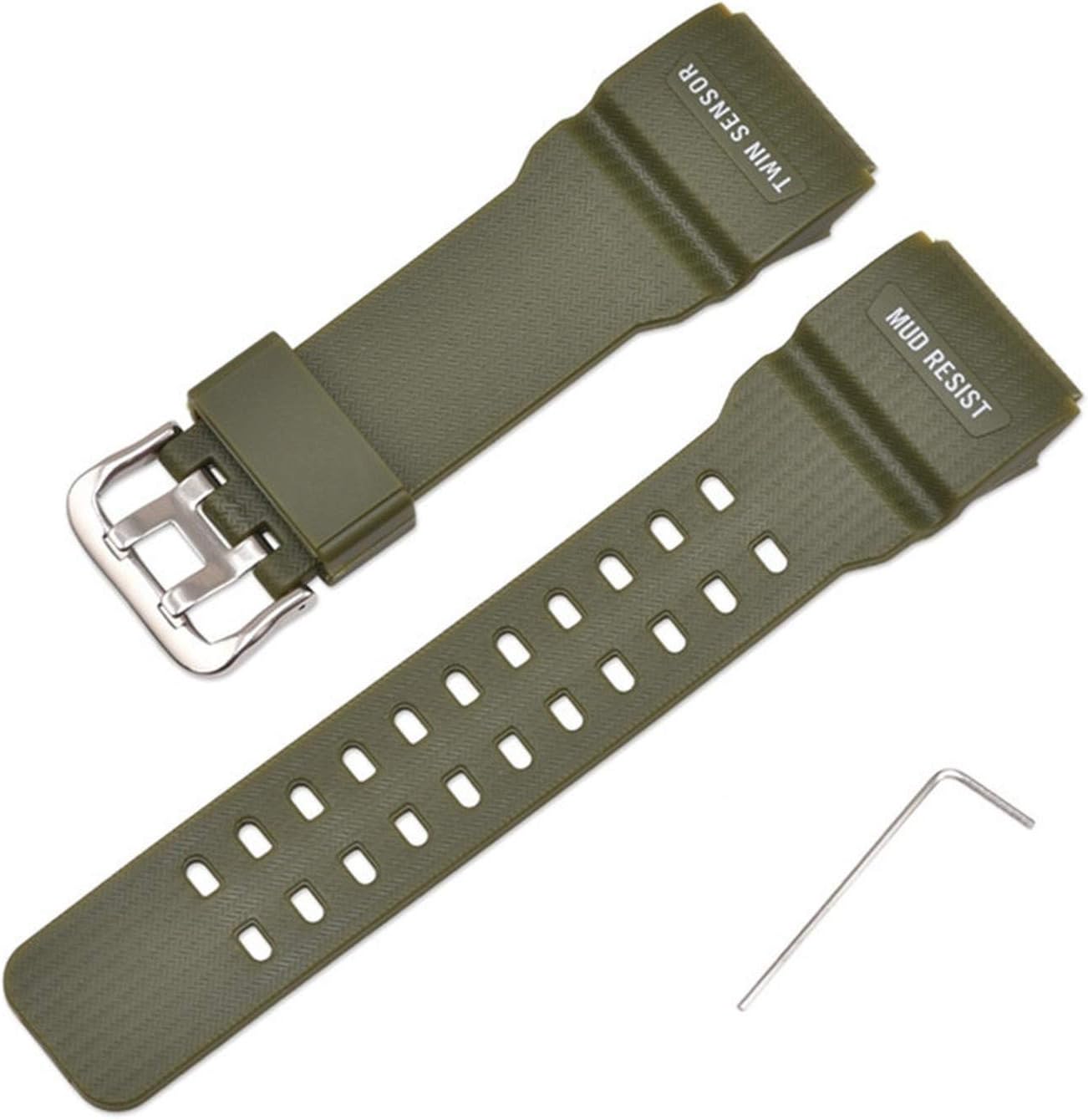 Ttyug Resin Watchband G Shock Gg 1000 Gwg 100 GSG 100 Men Sport Waterproof Replace Bracelet Band Strap Watch Accessories from Watches Army Green