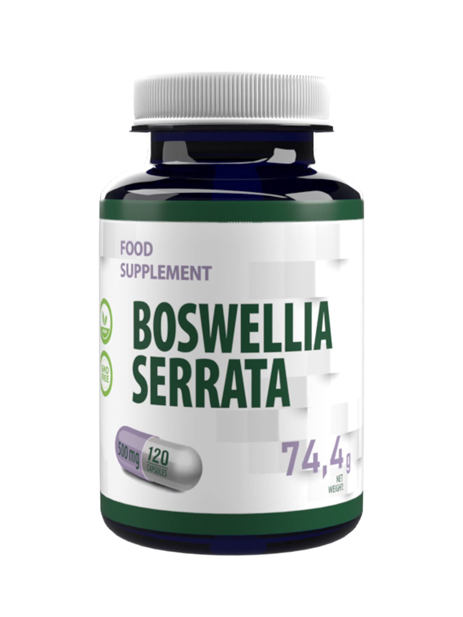Hepatica Boswellia Serrata (Indian Frankincense) 10:1 Extract – 5000mg Equivalent | 120 Vegan Capsules | High-Strength Joint, Inflammation & Mobility Support | 3rd Party Lab Tested | No Fillers