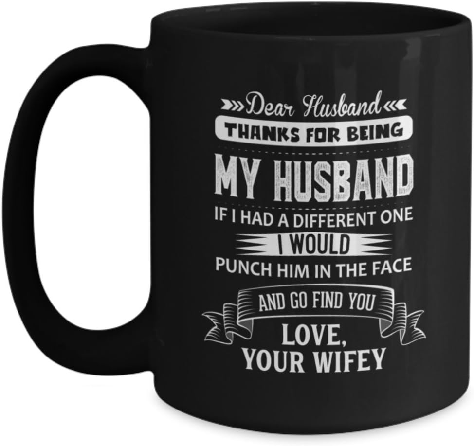 dear husband mug