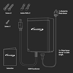 Malibu 120 Watt Power Pack with Sensor and Weather