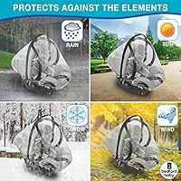 universal baby car seat rain covers