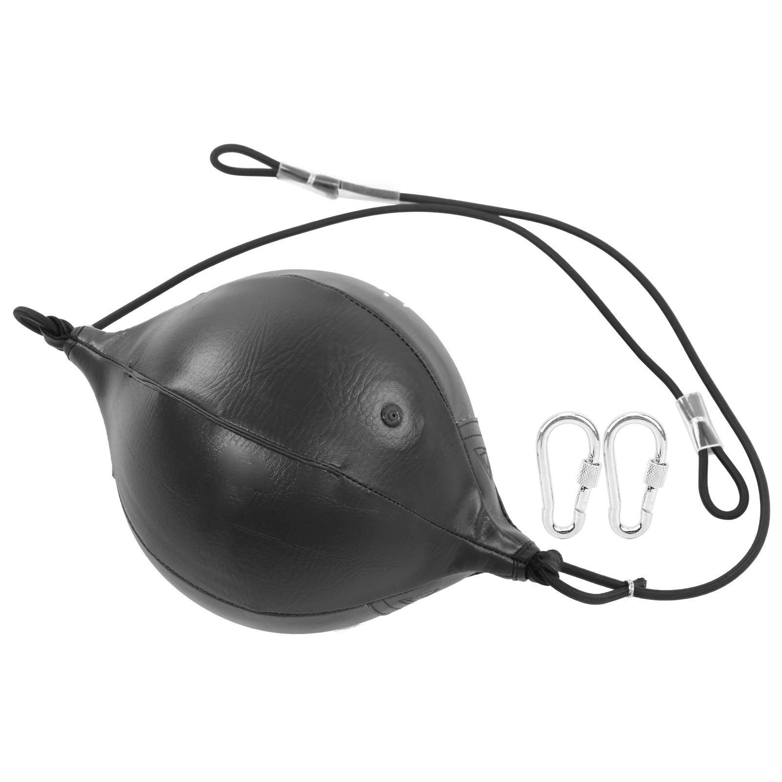 Junlucki Boxing Bag, Punch Bag, Muay Thai Striking Bag PU Training for Punching Exercise(black)