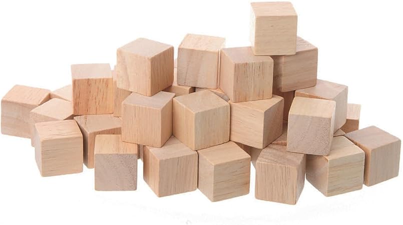 100 wooden blocks