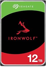 Seagate IronWolf 12TB NAS Internal HDD CMR 3.5 Inch SATA 6Gb/s 7200RPM