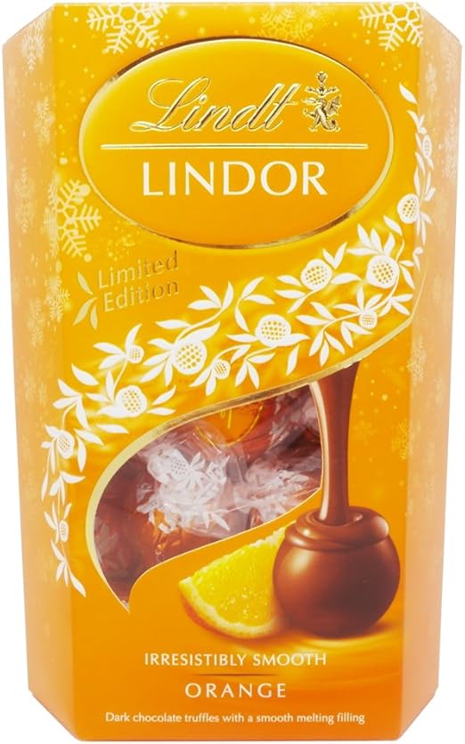 Lindor Dark Orange Truffles 200g Amazon Co Uk Grocery