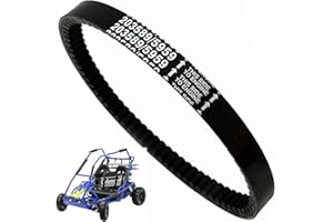 Chikia 203589 Go Kart Belt Compatible with Coleman KT196 Drive Belt for 30 Series Torque Converter Belt 196CC Go Kart Manco 5959 Comet 203589