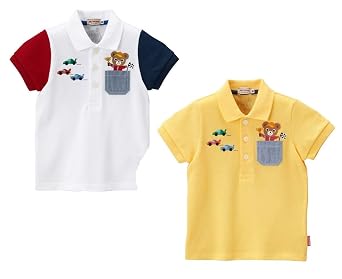 【クリックで詳細表示】[ミキハウス]ポロシャツ8800