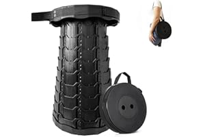 Portable Telescopic Folding Camping Stool Adjustable Retractable Telescoping Collapsible Stool for Adults Outdoor Camping Fis