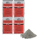 Ardex Feather Finish Grey/Gray/Gris Self-Drying Cement Based Pack of 4 Bags 10 Lbs