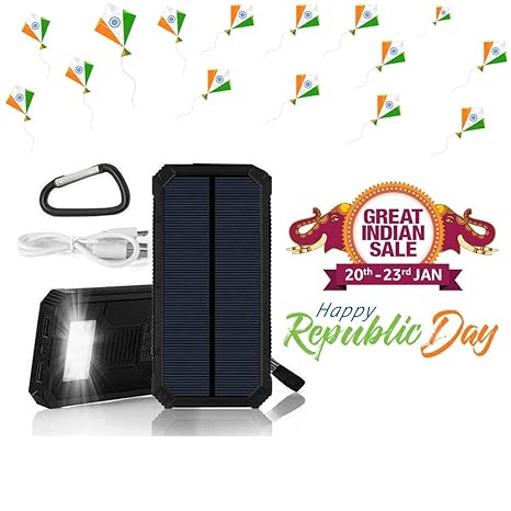 IFITech Solar Power Bank (Black)