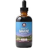 WishGarden Herbs Daily Immune for Kids - Daily Immune Support Formula for Children, Herbal Immune Defense & Immune System Booster with Black Elderberry & Echinacea, Kids Immune Support Supplement, 4oz
