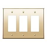 LIDER Decorator Switch or Receptacle Metal Wall