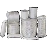 Solid Braided Nylon Rope - 1/2\" X 500', White S-14196