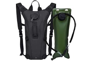 ATBP Running Hydration Vest Pack Tactical 3L Water Bladder Backpack Bag for Cycling Marathon Hiking Daypack Men & Women
