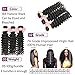 Brazilian Deep Wave 3 Bundles Human Hair (10 12 14) 8A Unprocessed Brazilian Virgin Hair Deep Wave Weave Bundles Natural Black