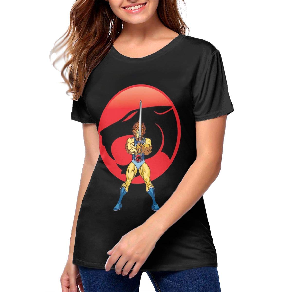Woman S Thundercats Animated Series T Shirt Hip Pop Kitilan