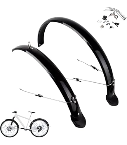 Bontrager NCS Fender Set 700c x 28-35mm, Front and Rear Black