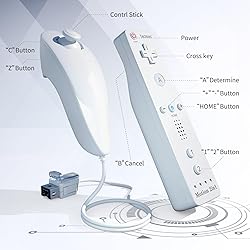 2 Pack Wii Remote with Wii Motion Plus Inside