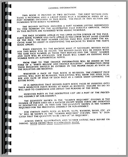 Massey Ferguson 2 4 Tractor Parts Manual Massey Ferguson Manuals Amazon Com Books