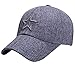 Panegy Stylish Cotton Outdoor Cap Star Embroidery Trucker Hat Hiphop Hat Baseball Cap