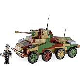 COBI Historical Collection WWII Sd.Kfz 234/2 Puma Vehicle Building Set, 470 Pieces