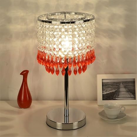 Bedroom Bedside Nightlight Modern Minimalist Crystal Table