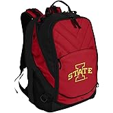 Broad Bay Iowa State University Backpack ISU Cyclones Laptop Computer Bags (Red)