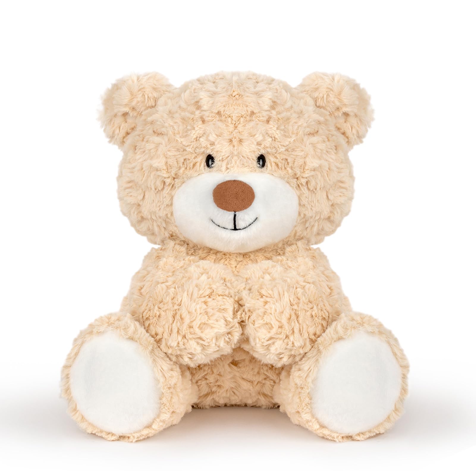 Adorlynetty 9.8 inch Teddy Bear Stuffed Animal, Cute Plush Teddy Bear, Soft Stuffed Plush Bear Toy Gift for Kids, Girlfriend, Birthday, beige — image 1