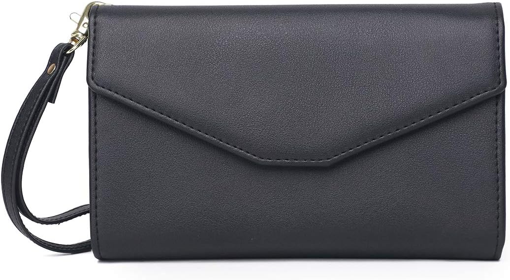 Zg Wristlets for Women, Cell Phone Clutch Wallet, Passport Wallet, All In One Purse Extra Capacity