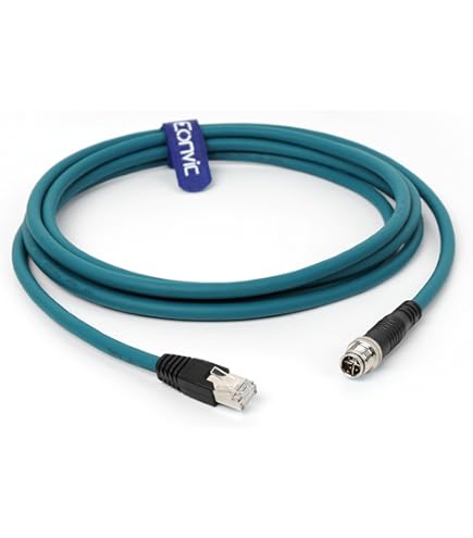 Cavo Ethernet M12 A 8 Pin HangTon Per Fotocamere Industriali - 2 Metri CAT7e - Foto 12