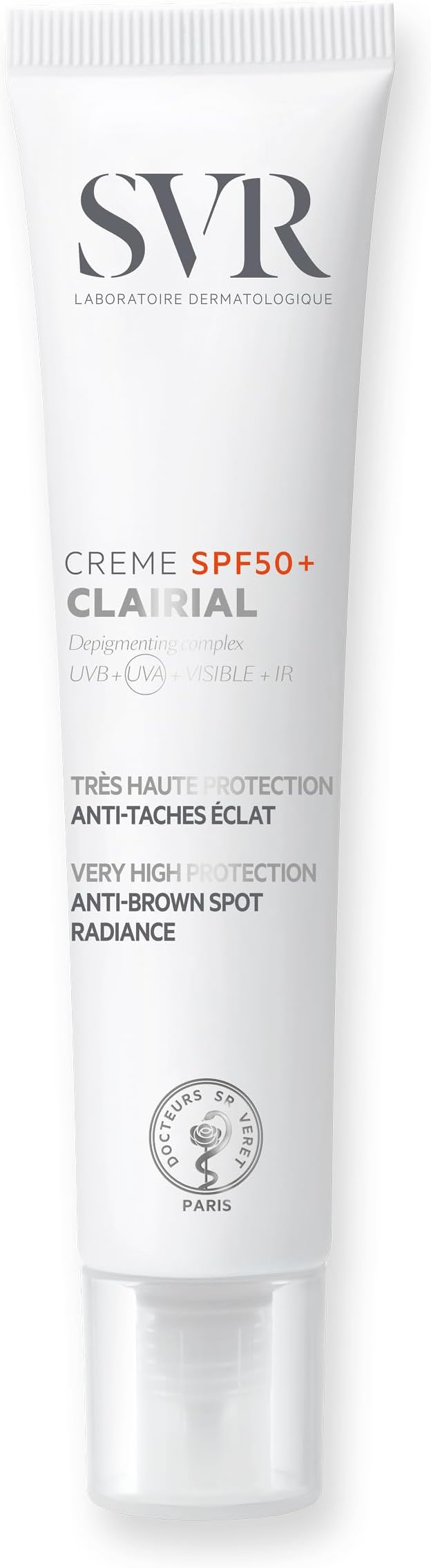 SVR CLAIRIAL Sun Cream SPF 50+ Anti-Aging Hyperpigmentation UVA UVB 40ml