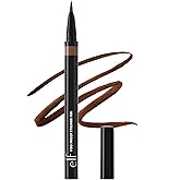 e.l.f. H2O Proof Eyeliner Pen, Felt Tip, Waterproof, Long-Lasting, High-Pigmented Liner For Bold Looks, Vegan &amp; Cruelty-Free, Deep Brown