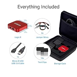 Logic Pro 8 (Red) - Saleae 8-Channel Logic Analyzer