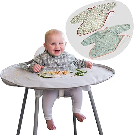 coverall weaning bibs