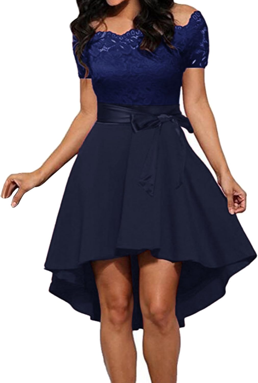 navy party dresses uk
