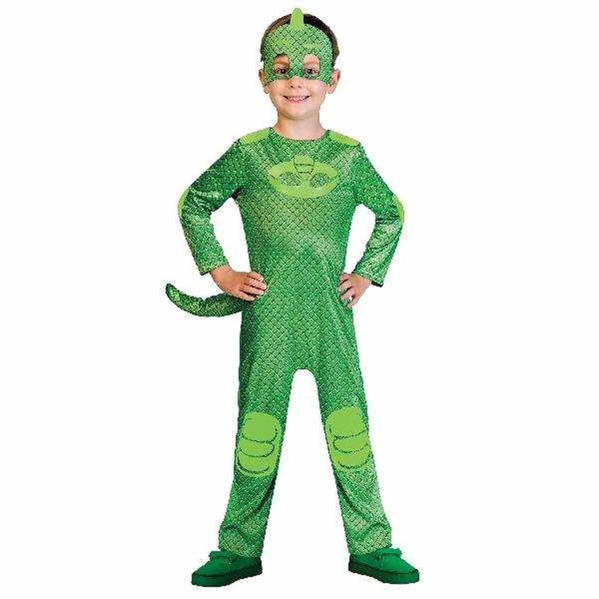 amscan (PKT) (FBA 40/40) (9902955) Child Boys Gekko Costume (7-8yr)