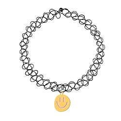 BodyJ4You Tattoo Choker Necklace - 90s Choker