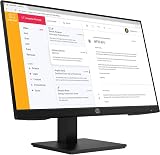 HP P24h G4 23.8" Full HD IPS Monitor Height Adjust Black - Business Productivity view 2